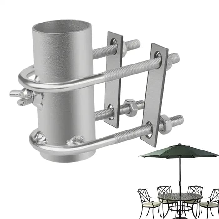 Support de parasol réglable pour balcon et terrasse