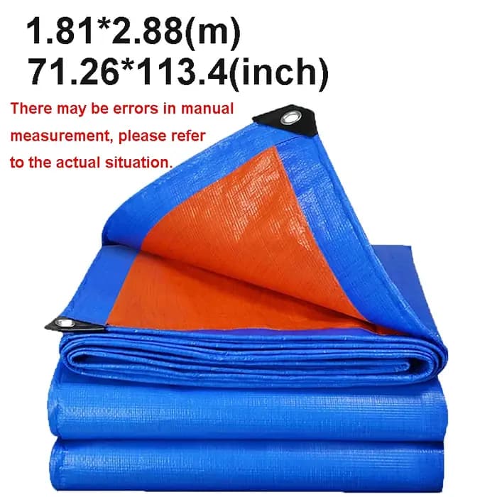 Bâche de protection rectangulaire durable pour terrasse, protection solaire anti-UV, imperméable, pour camping, extérieur, jardin