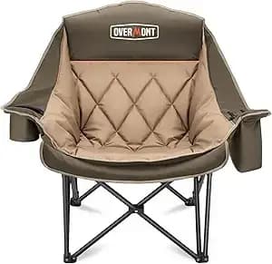 Chaise de camping XL surdimensionnée pour adultes