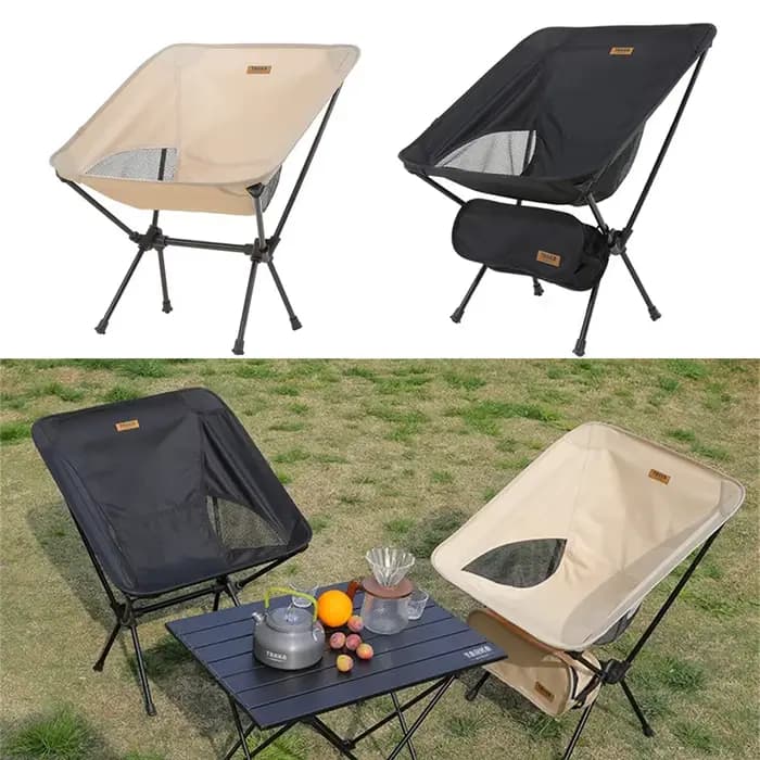 1Pc chaise pliante extérieure Portable pêche Camping tabouret 900D Oxford tissu en alliage d'alumini