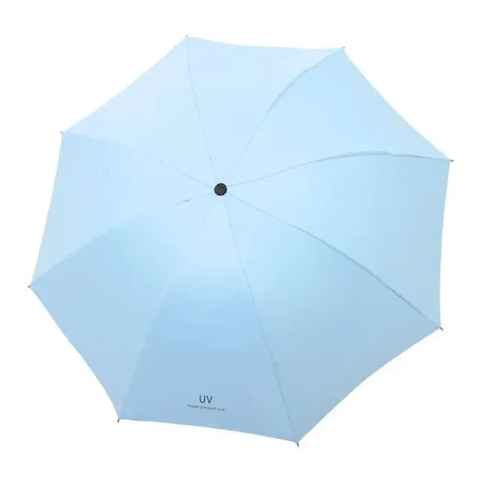 Parapluie de protection solaire de couleur unie