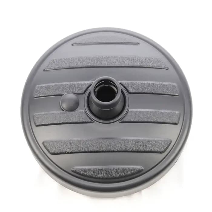 Base de Parasol ronde 13L, Support de poteau de parapluie rempli de sable/eau pour Patio extérieur,