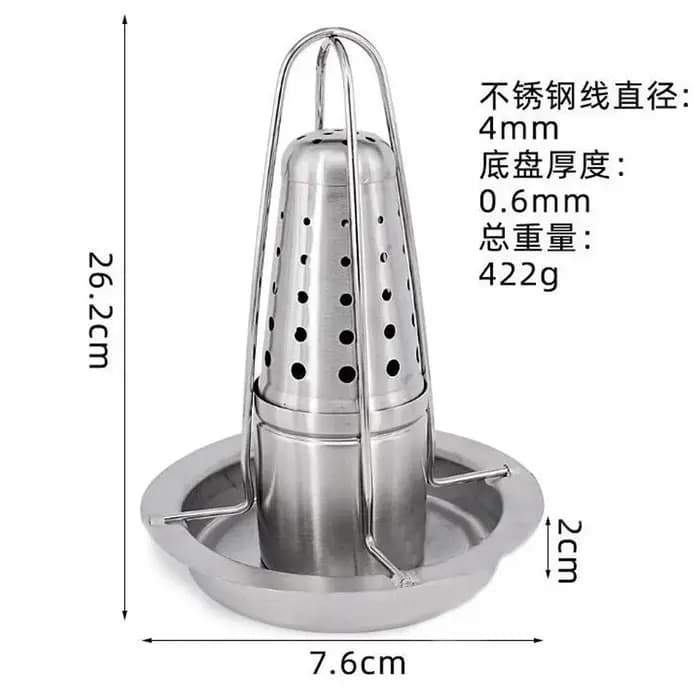 Barbecue d'extérieur T1 jetable en acier inoxydable, accessoires de barbecue, ustensiles ménagers, rôti parfait