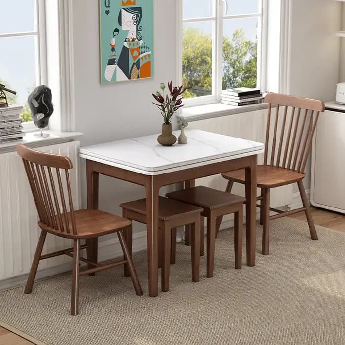 Table à petit-déjeuner compacte