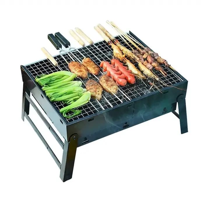 1 ensemble de poêle à charbon de bois pour Barbecue