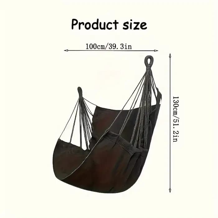 Chaise suspendue d'extérieur à la mode