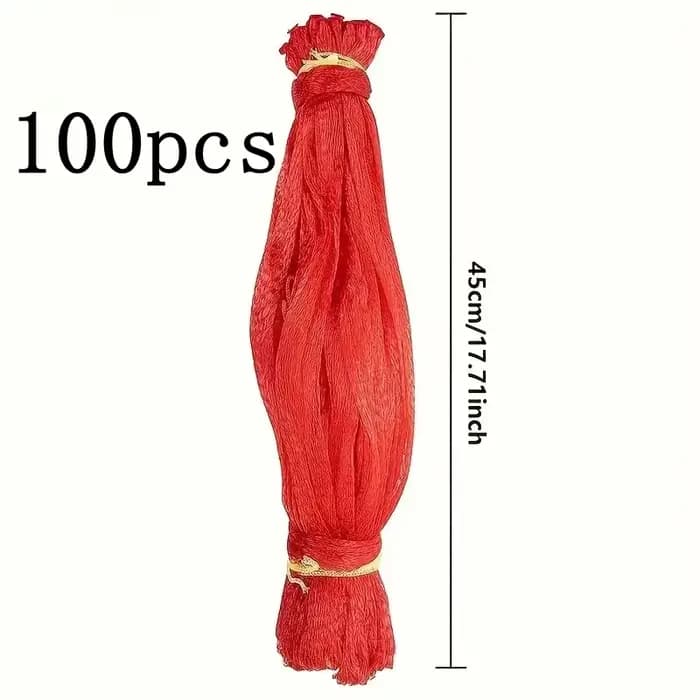 100 un hamac à melon durable en filet pastèque, adapté au jardin, poche en filet réutilisable, adapté au melon, support idéal pour le support.