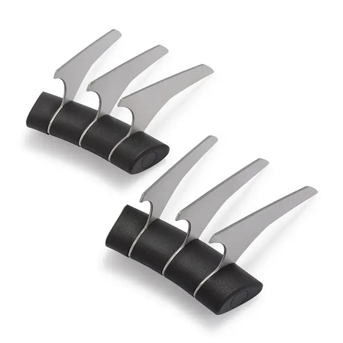 Ensemble de deux outils de Barbecue en acier inoxydable