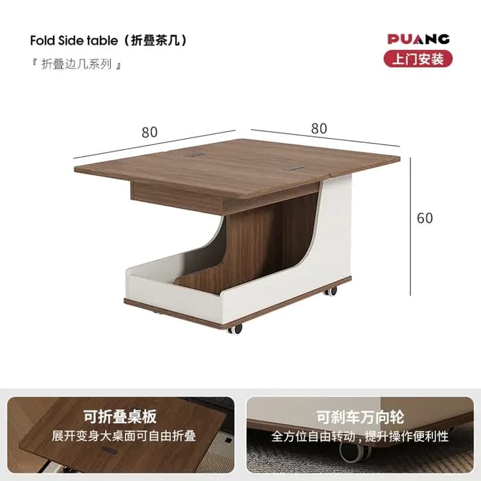 Table à manger de cuisine de jardin pieds carrés Design