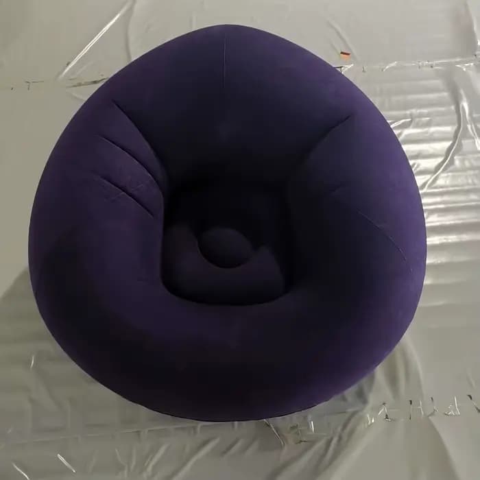Canapé paresseux gonflable ovale pliable