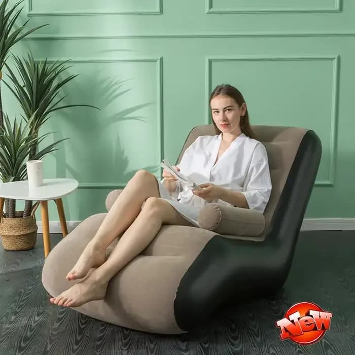 1Pc gonflable paresseux canapé maison loisirs mode confortable gonflable Air lit de couchage intérie
