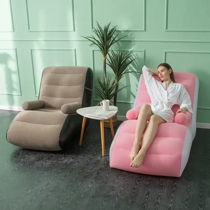 1Pc gonflable paresseux canapé maison loisirs mode confortable gonflable Air lit de couchage intérie