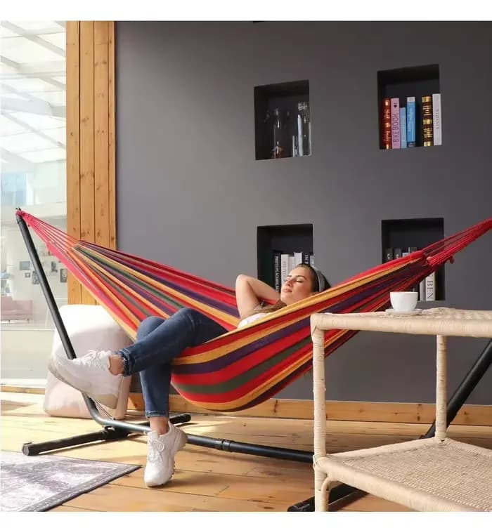 Hamac en toile de qualité supérieure pour Camping