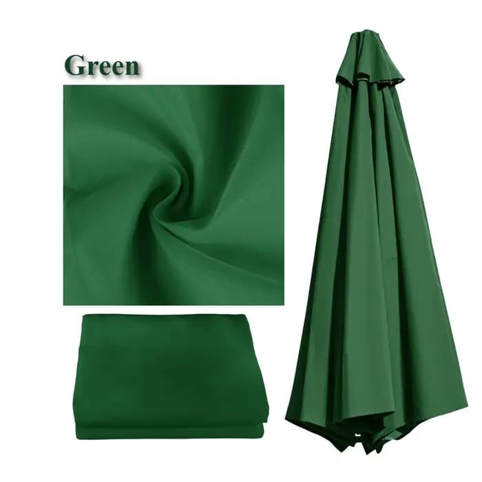 Parasol remplaçable en tissu supérieur pour jardin
