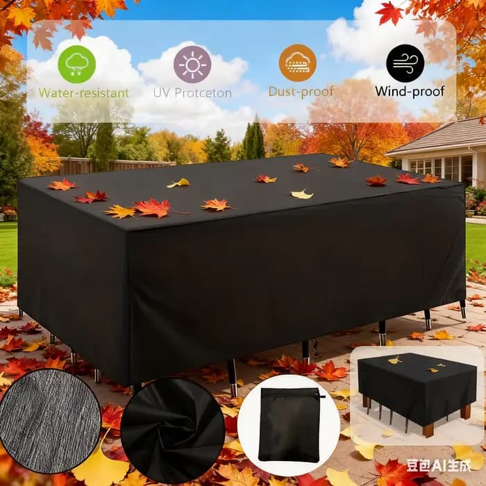 Ensemble de housses universelles pour meubles de jardin