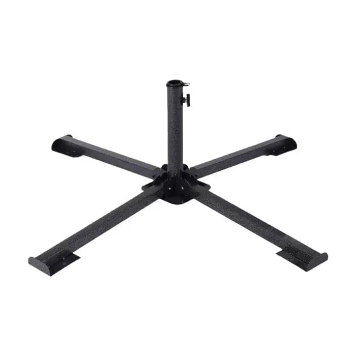 Support de parasol réglable en acier