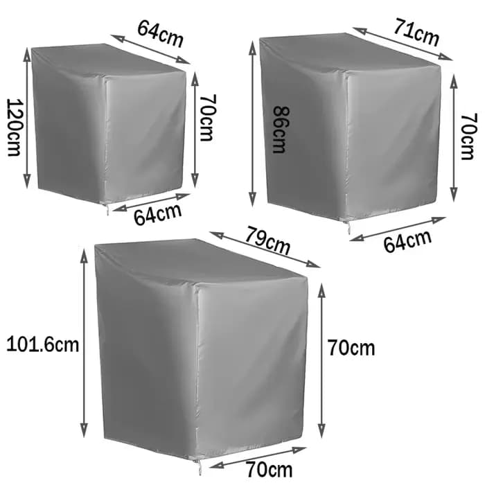 Couverture imperméable pour meubles d'extérieur