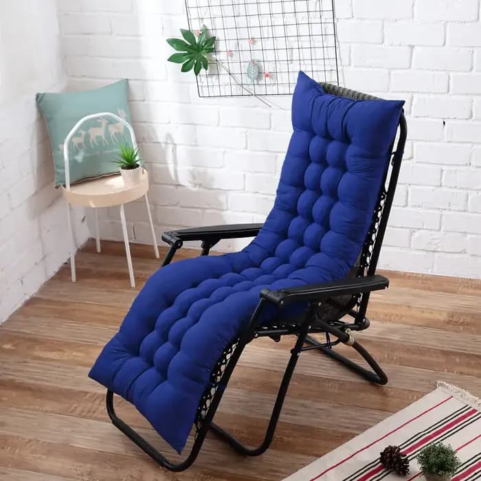 Coussin de chaise inclinable en rotin
