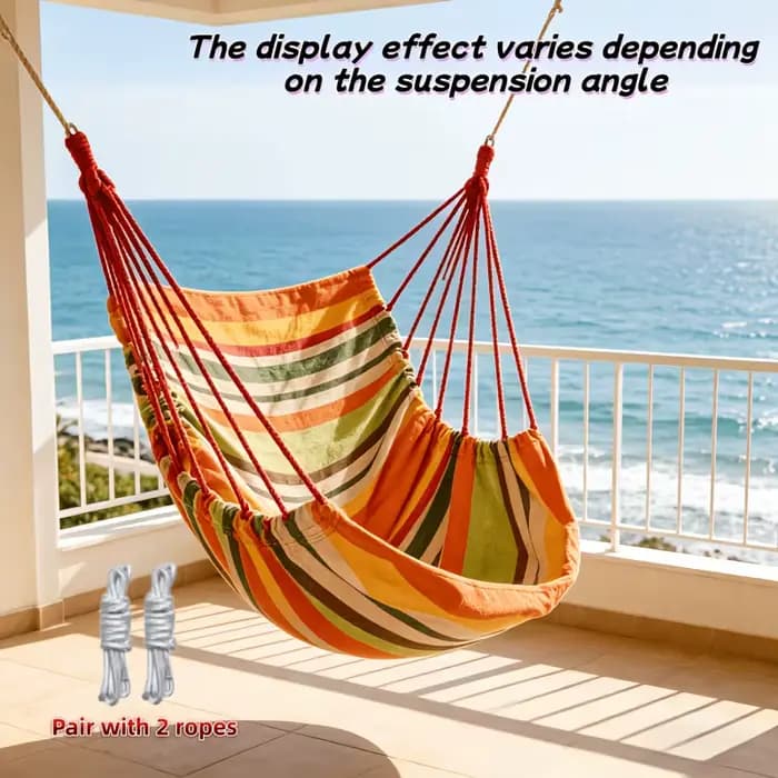 Chaise hamac suspendue confortable et soulageant la pression
