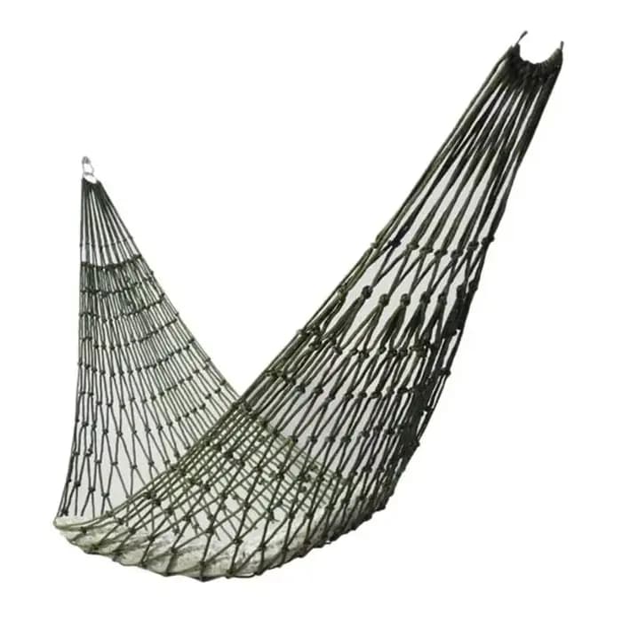 Hamac de jardin en corde de Nylon épaissie pour l'extérieur, hamac en maille d'intérieur, chaise piv