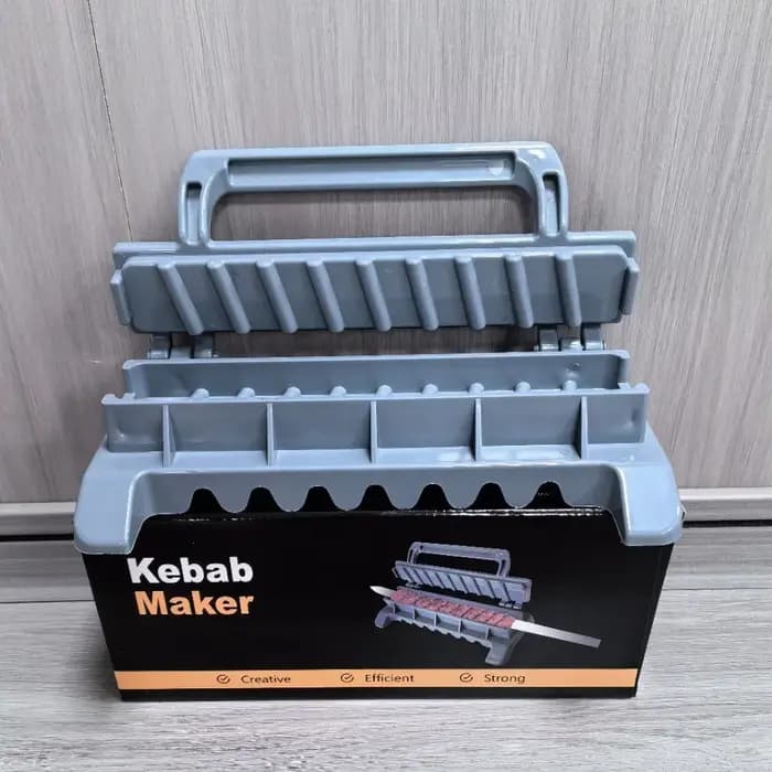 Modules Kebob en acier inoxydable pour barbecue, modules Wers, sans bois, manche plat, Wer Nucleofor Brazilian Koobideh Persian, 50cm de large, 6 pièces