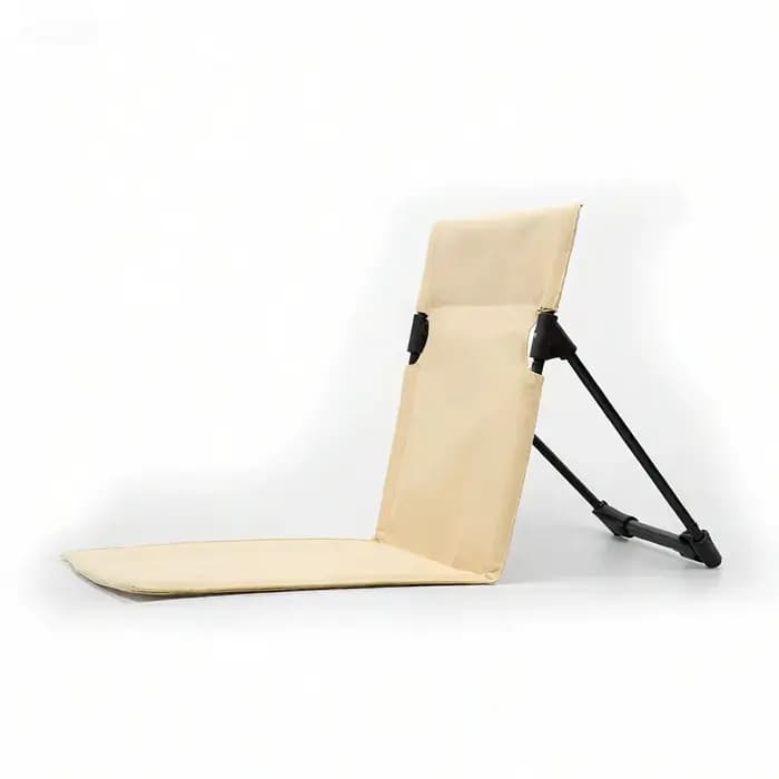 Chaise pliante d'extérieur avec coussin de dossier