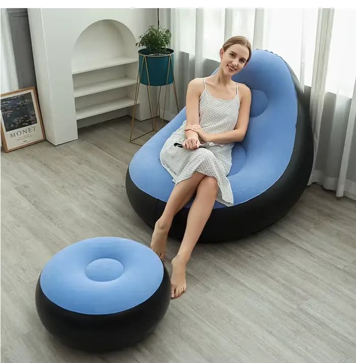 Chaise longue gonflable pour adultes