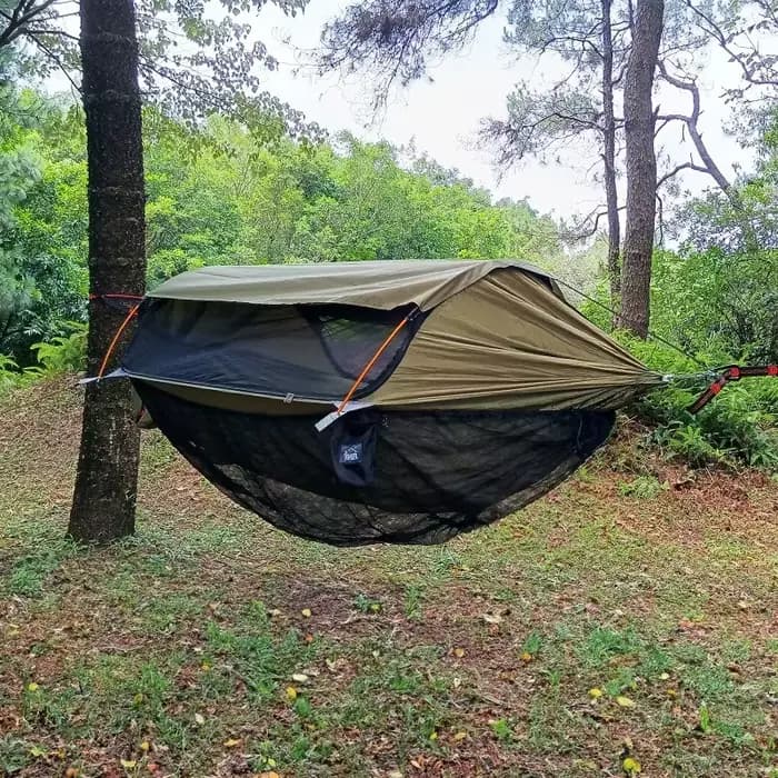 2025 voyageur hamac bas moustiquaire couverture extérieure hamac détachable moustiquaire camping ham