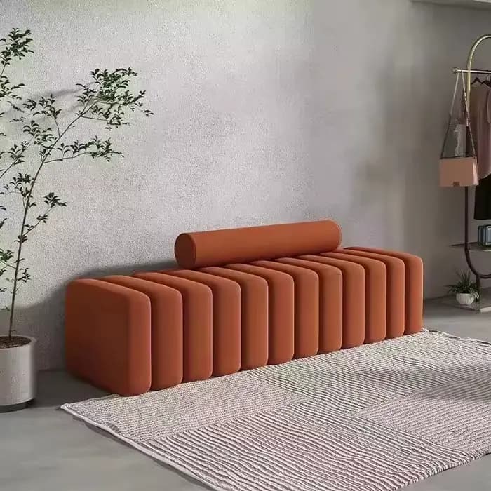 Banc à chaussures de luxe léger pour entrée et salon *Meuble à chaussures domestique moderne, simple