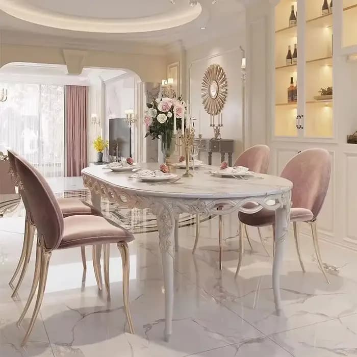 Salon café Table à manger conférence haute luxe moderne nordique cuisine Table à manger salon Mesas