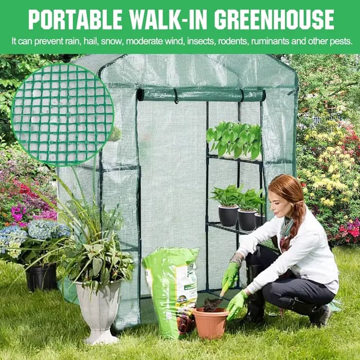 Serre de Jardin d'Extérieur, Couverture de Plante
