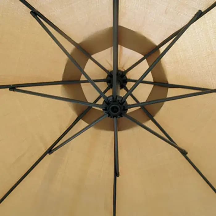 Demi Parasol en tissu remplaçable