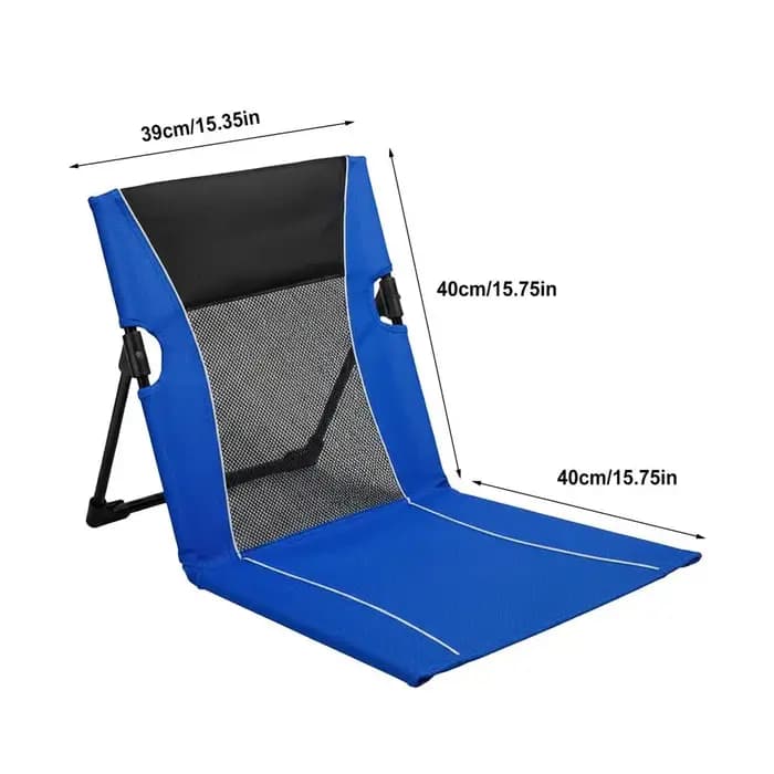 Chaise longue de plage pliable avec sac de transport pour piscine