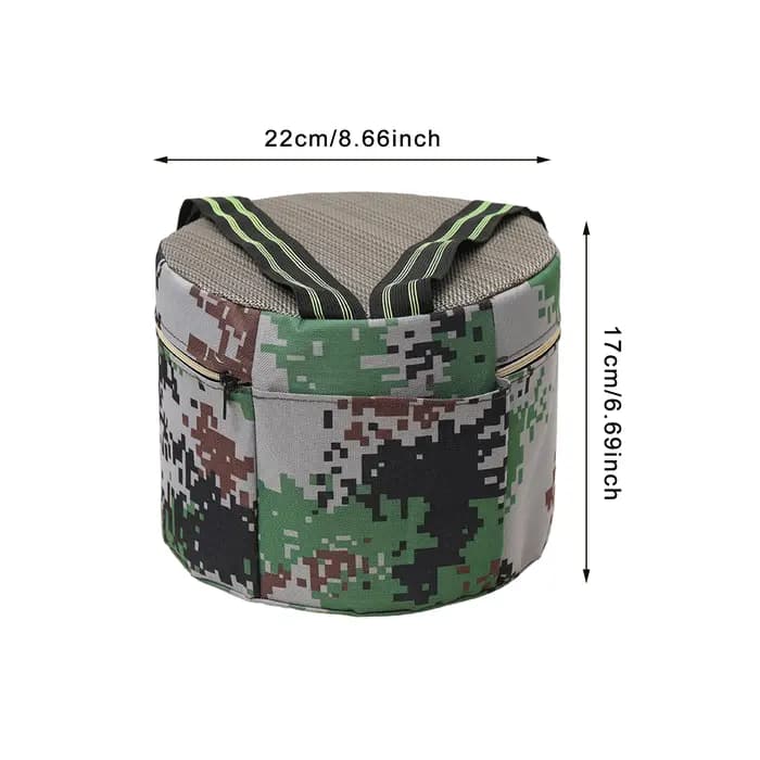 Tabouret de jardinage portable en mousse 24x22cm