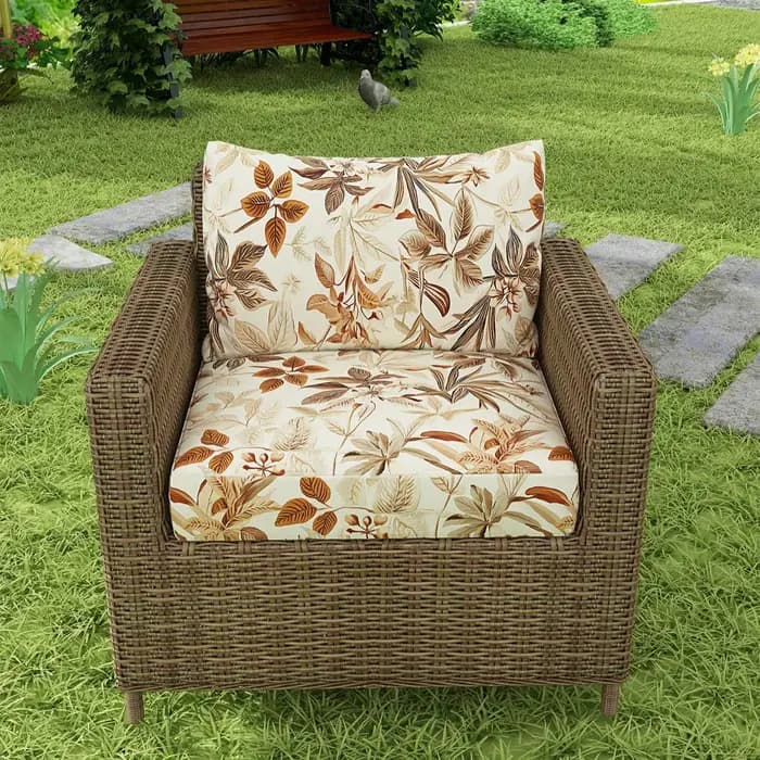 Housse de coussin extérieure extensible pour patio