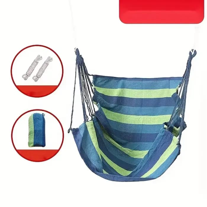 Hamac d'extérieur en toile épaisse, filet de balançoire d'extérieur pour Camping, chaise suspendue r