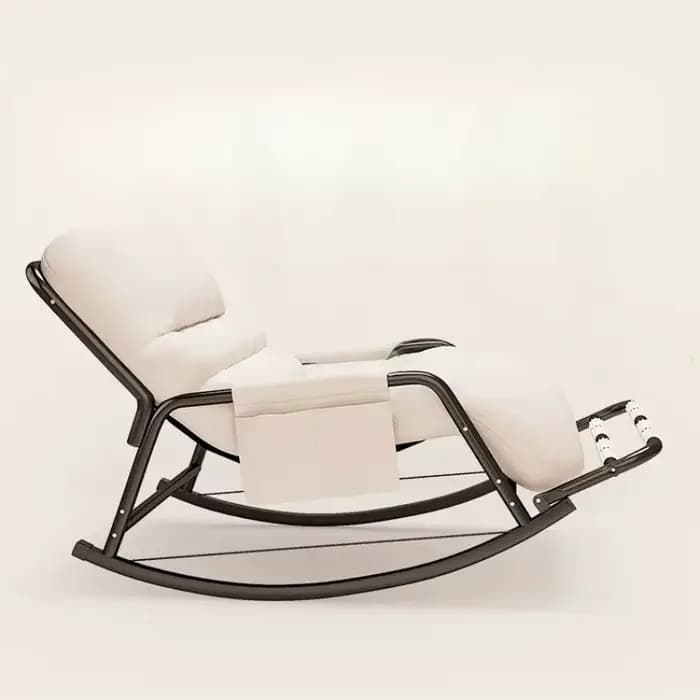 Fauteuil à bascule portable surdimensionné pour adulte