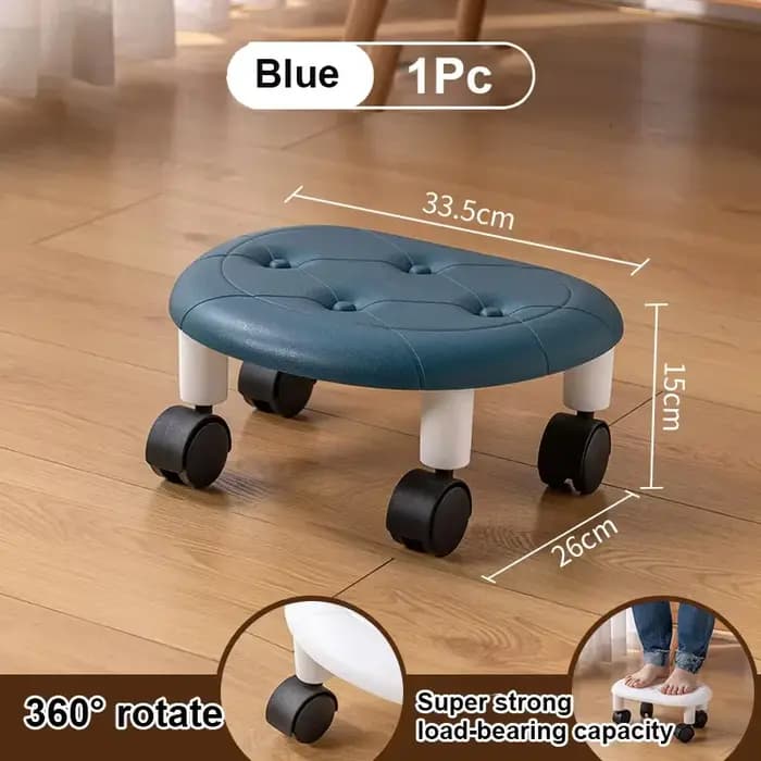 Tabouret à roulettes universel pour usage domestique