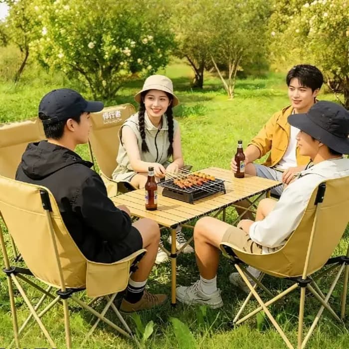 Fauteuil inclinable portable pour la pêche et les activités de plein air