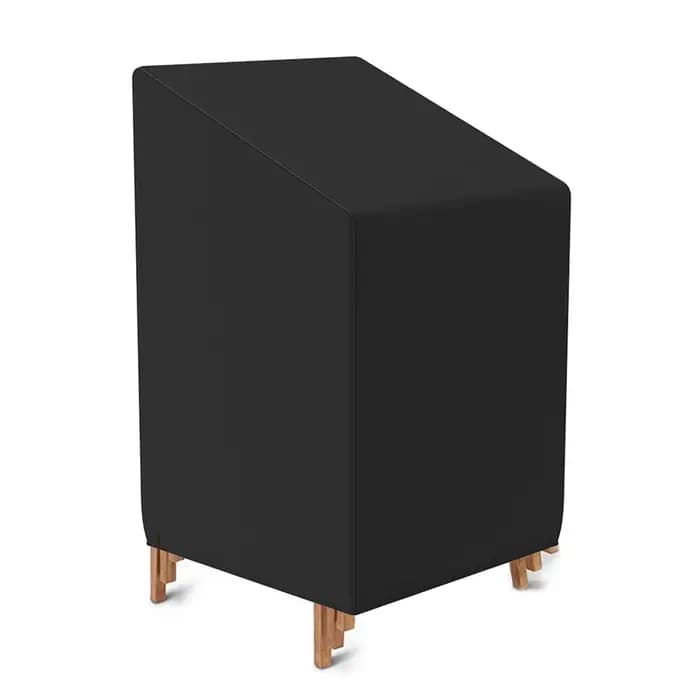 Housse anti-poussière pour chaise de Patio empilée