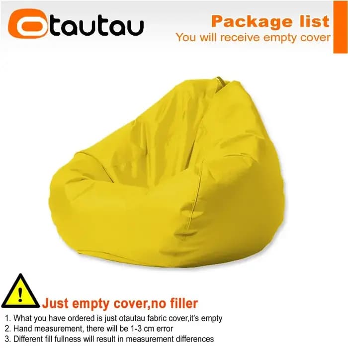 Juste de pouf étanche pour l'extérieur