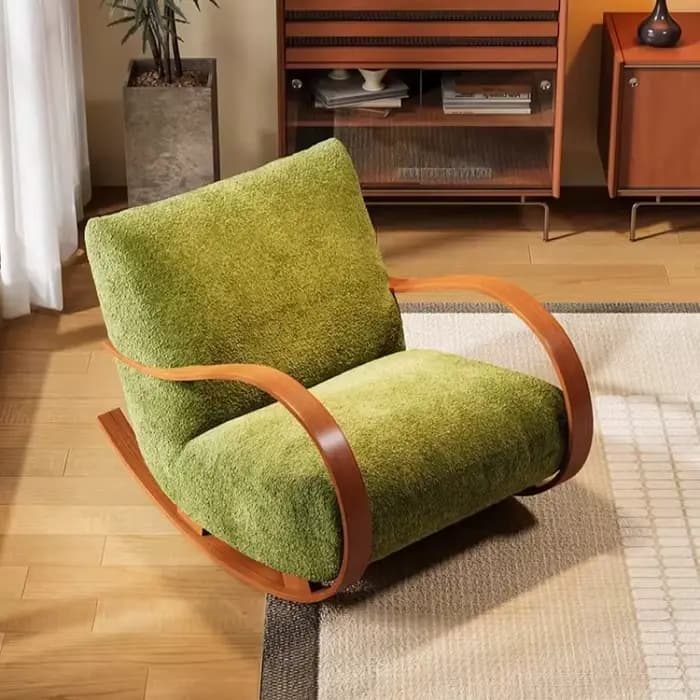 Chaise de jardin et de chambre à coucher avec support dorsal