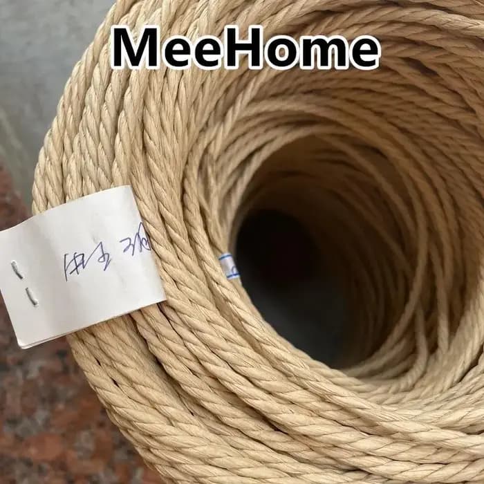 Cordon en papier danois authentique 4mm 4.5mm Corde en papier danois originale 500g Imperméable en s