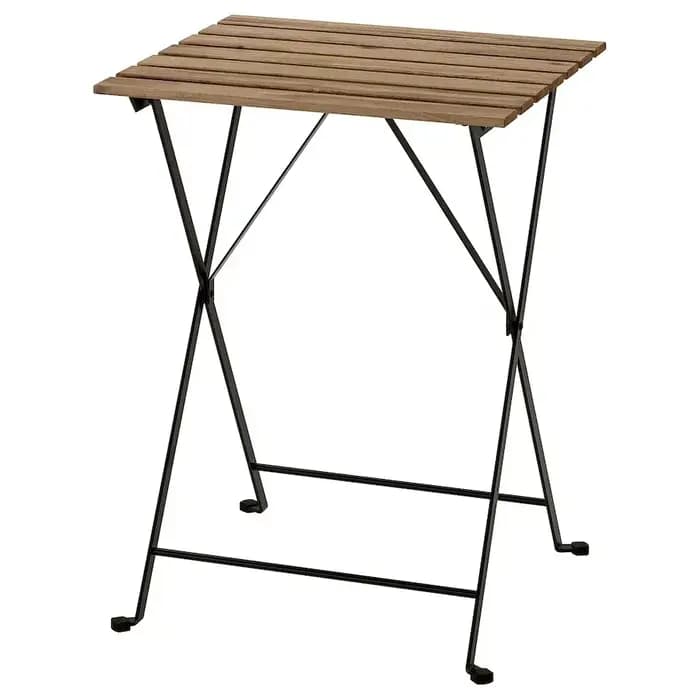 Table de Salle à Manger Pliante en Fer
