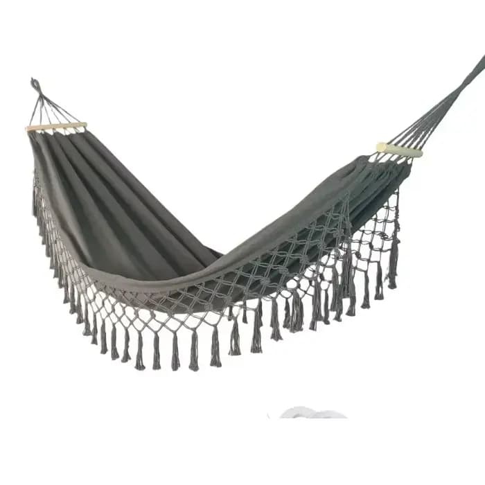 Hamac en toile pour camping en plein air, balançoire épaissie, anti-flexion, parfait pour le jardin,