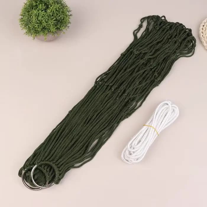 Hamac de jardin en corde de Nylon épaissie pour l'extérieur, hamac en maille d'intérieur, chaise piv