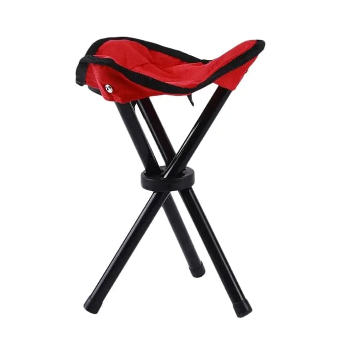 Tabouret triangulaire pliant d'extérieur