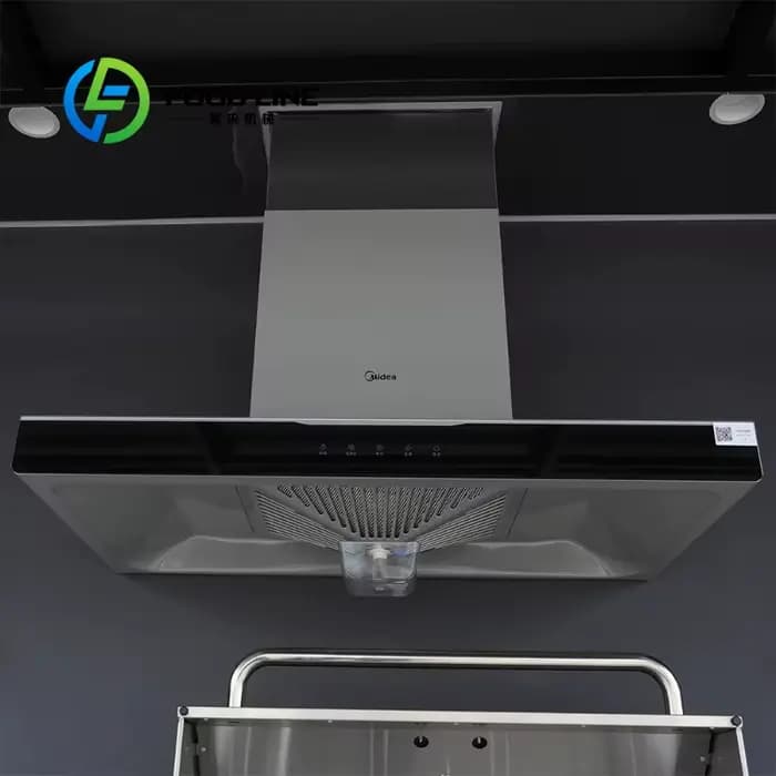 Abri de cuisine extérieur en aluminium en forme de L personnalisé avec comptoir de bar sur le toit