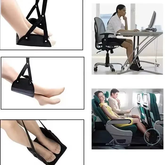 Hamac de voyage pour voiture, suspendu, réglable, jambes, bureau, avec repose-pieds d'avion, mobilie