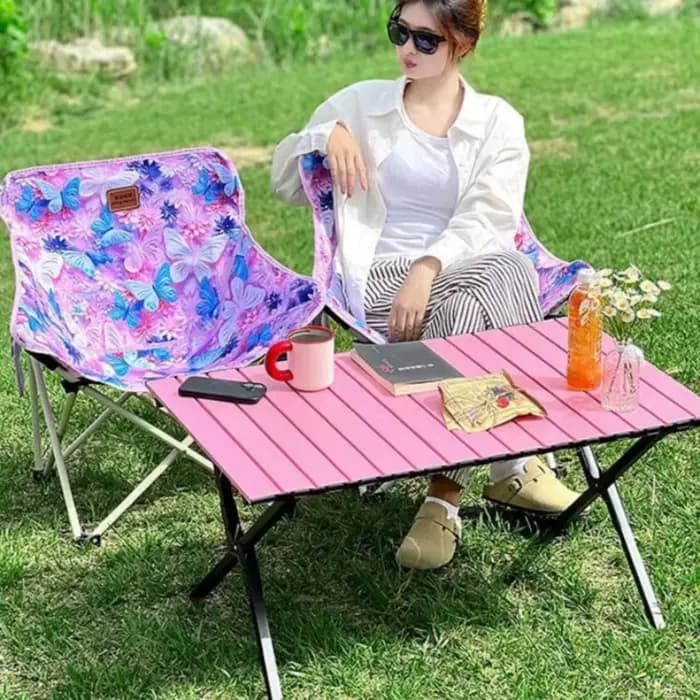 Table de camping portable